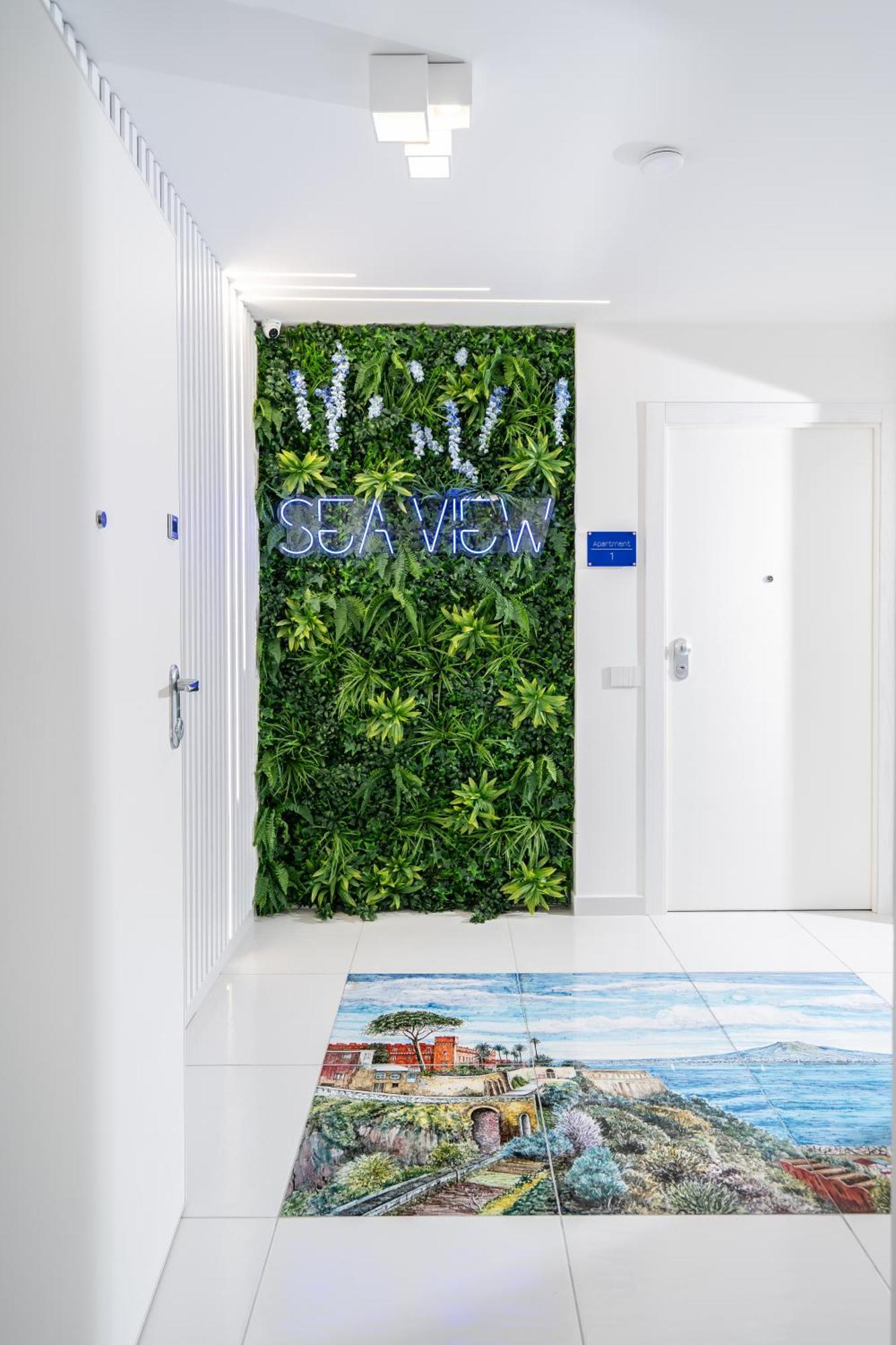 Sea View Deluxe Apartments Vico Equense Bagian luar foto